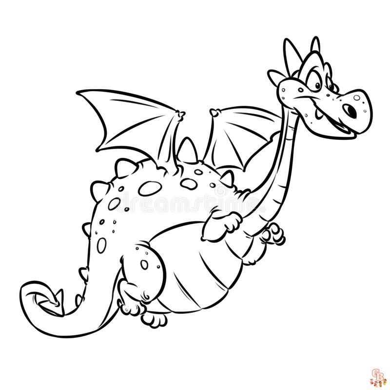 Puff the Magic Dragon Coloring Pages 9
