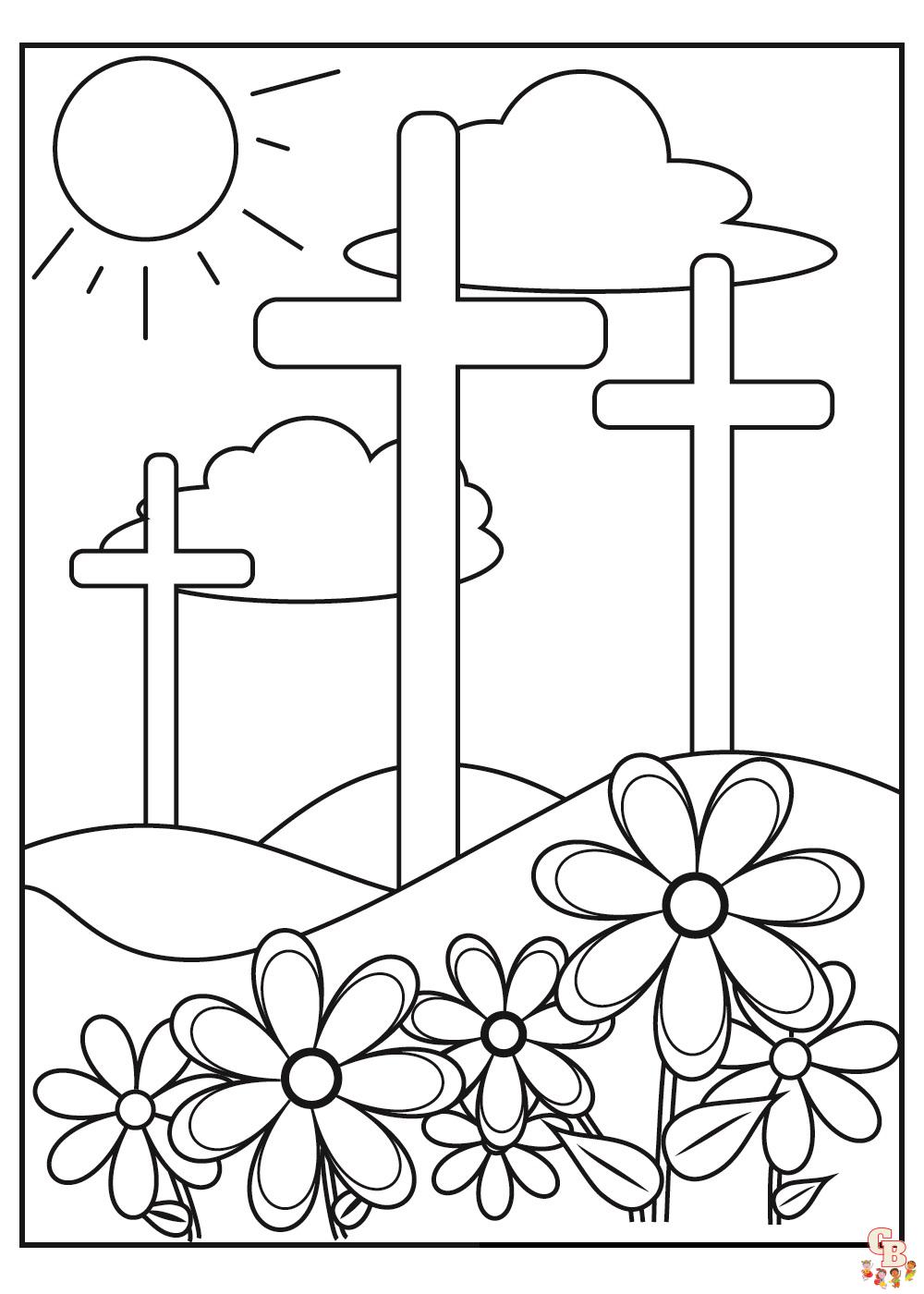 Resurrection Coloring Pages 6