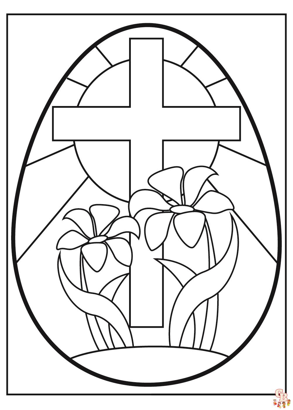 Resurrection Coloring Pages 7