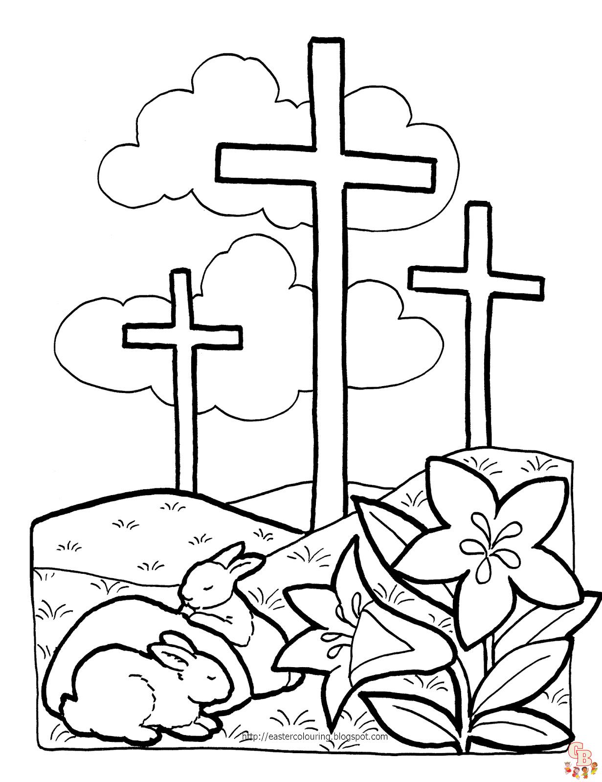 Resurrection Coloring Pages 8