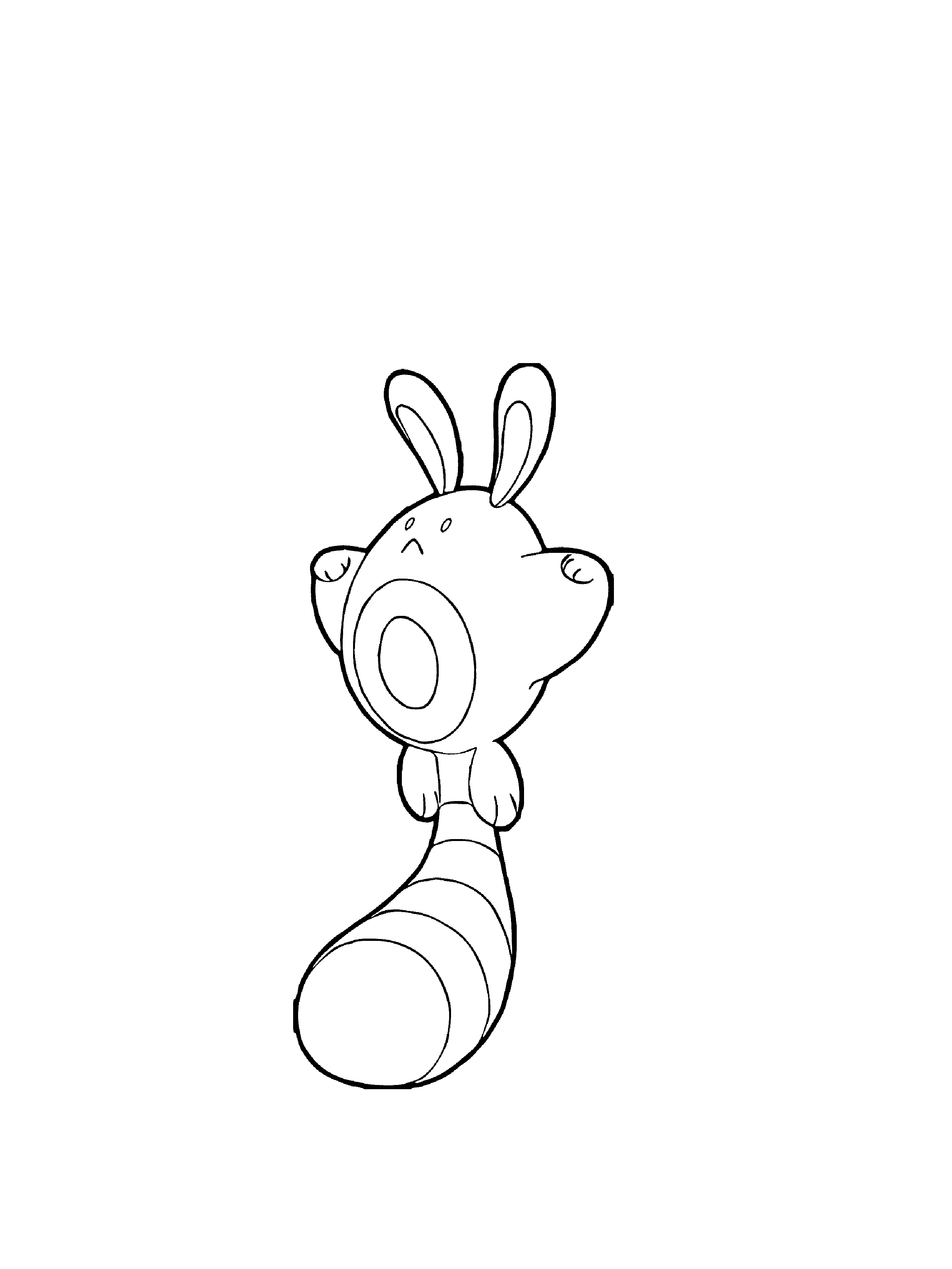 Sentret Coloring Pages 1