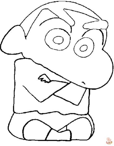 Shinchan Coloring Pages 6