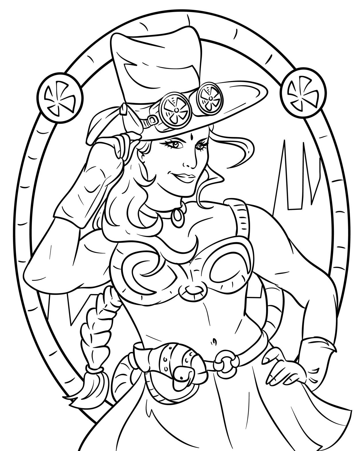 Discover the Best Steampunk Coloring Pages for Free Printable Fun