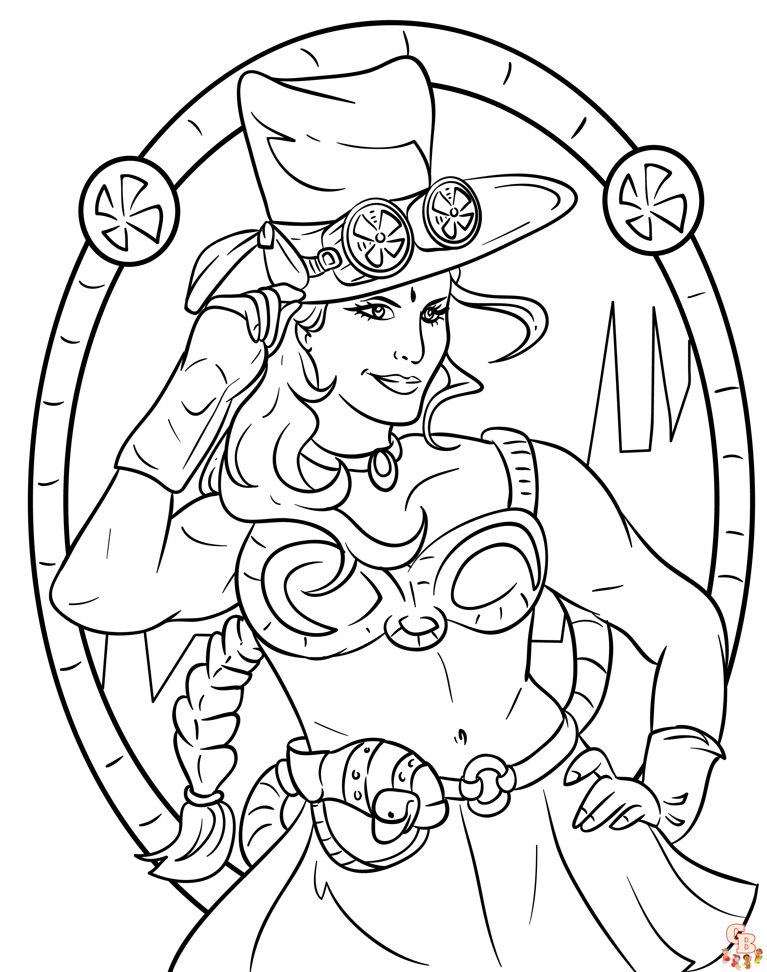 Steampunk Coloring Pages 1