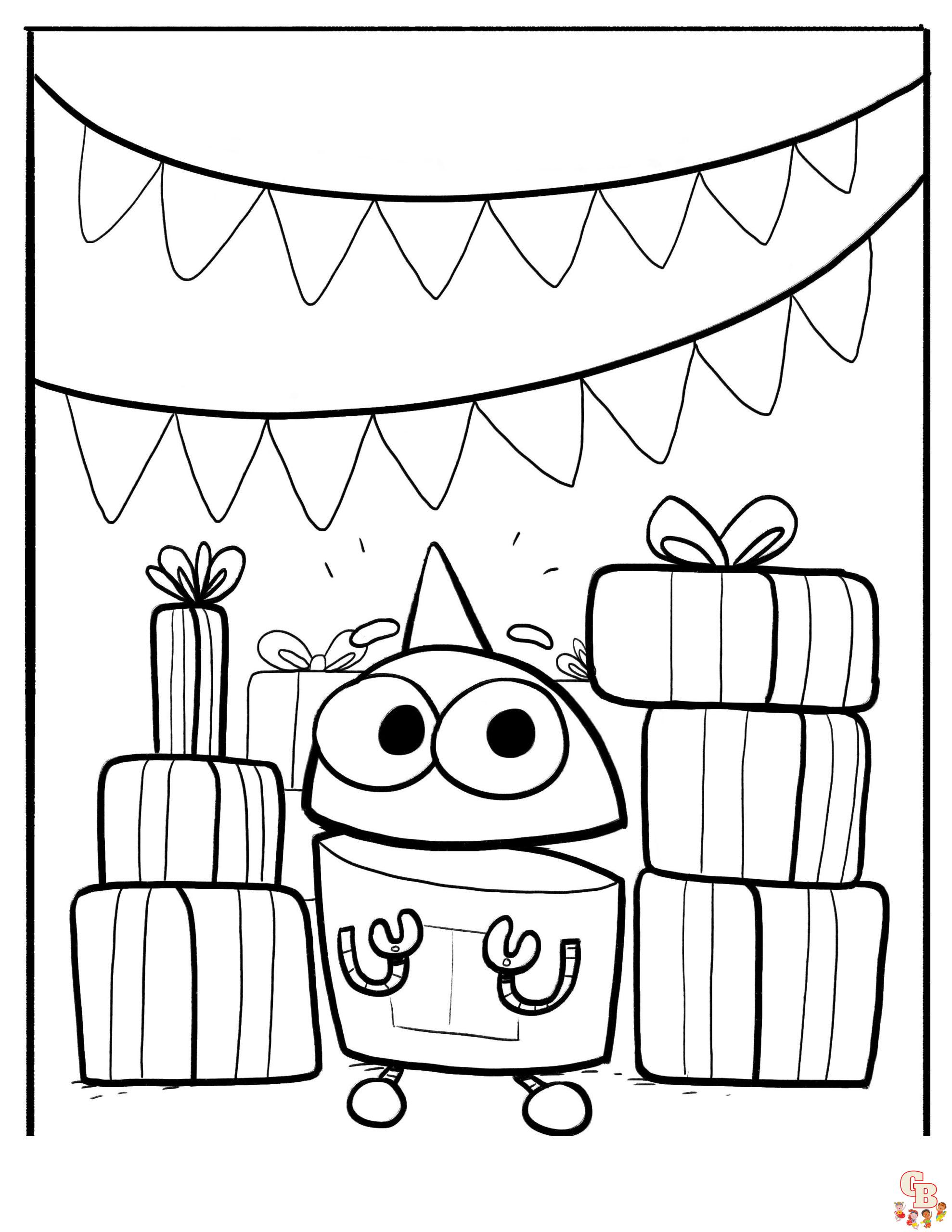 StoryBots Coloring Pages 10