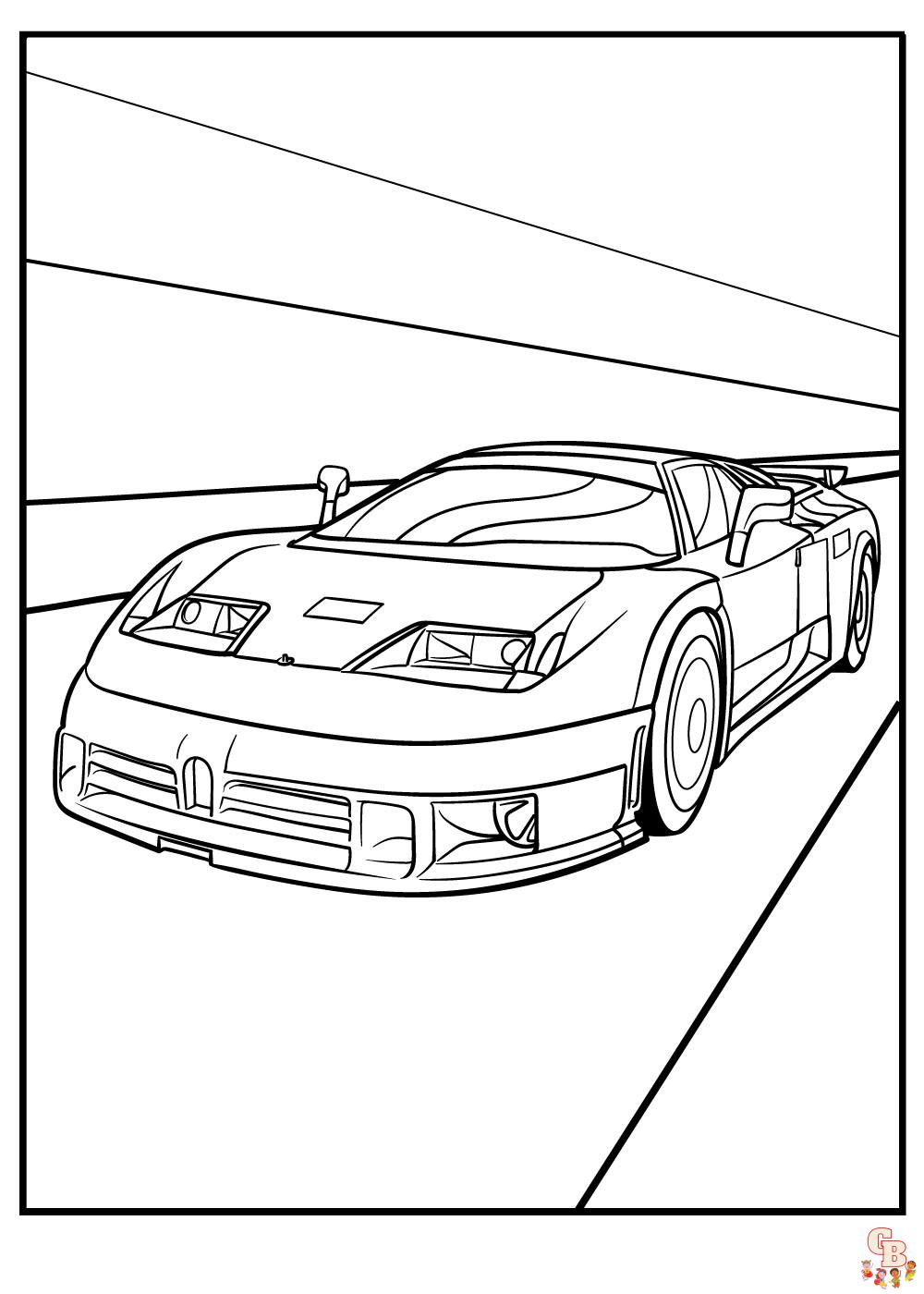 Supercars Coloring Pages 5