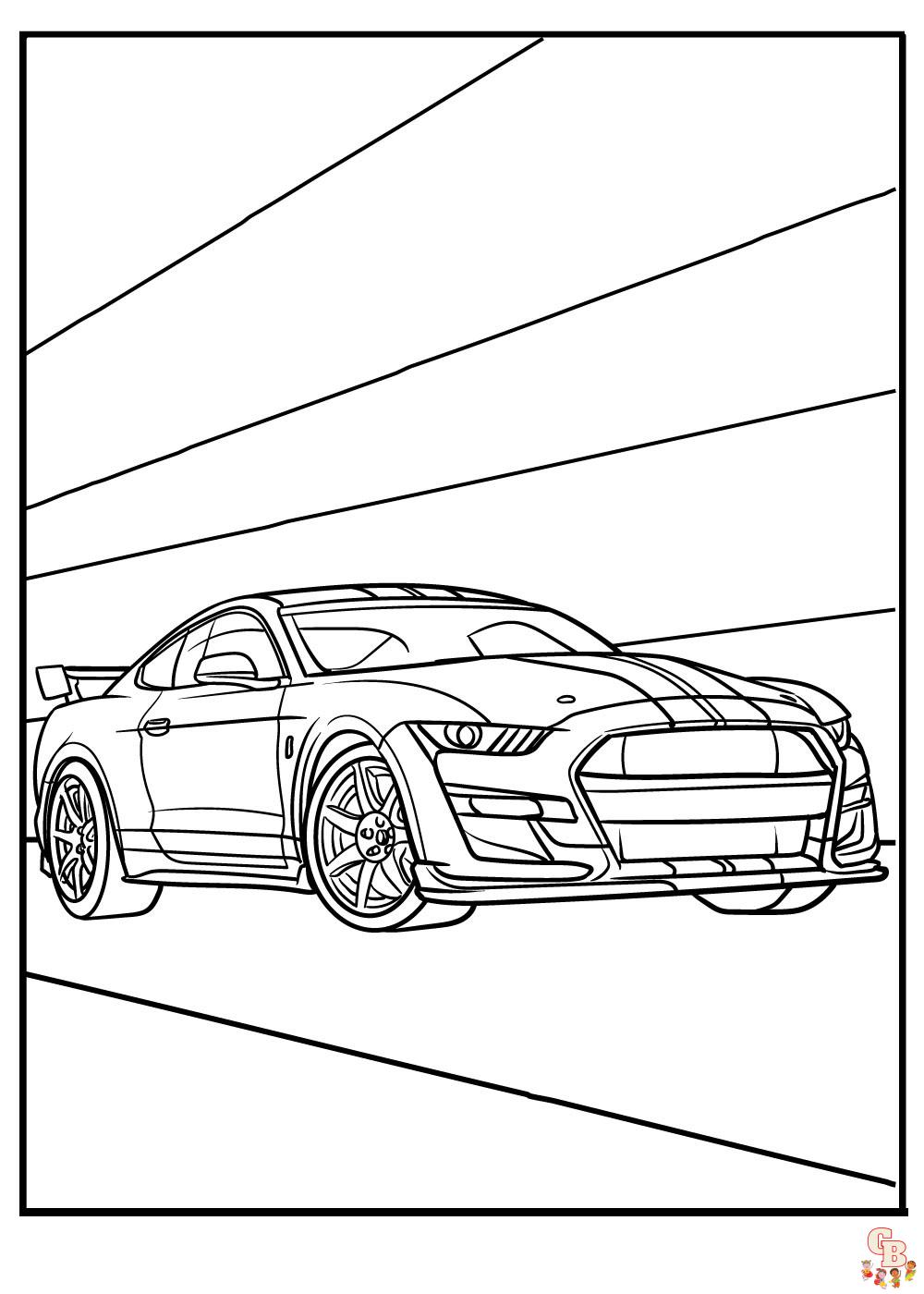 Supercars Coloring Pages 6