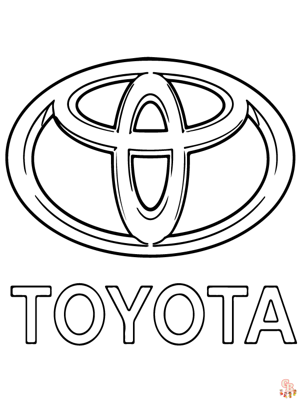 Halaman Mewarnai Toyota 2