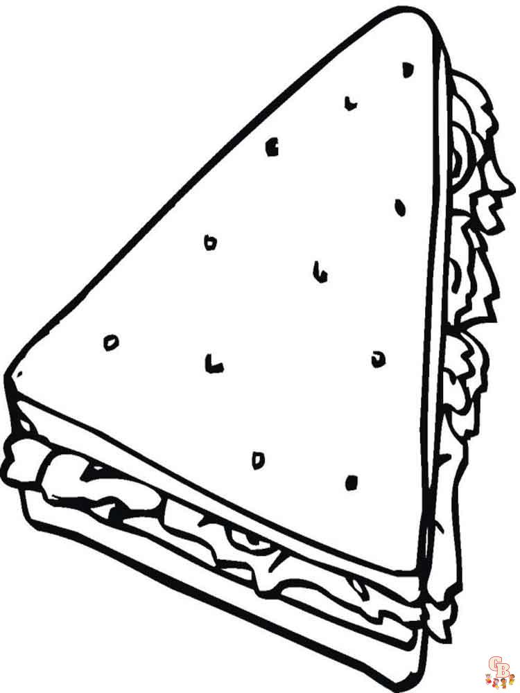 Triangle Coloring Pages 2