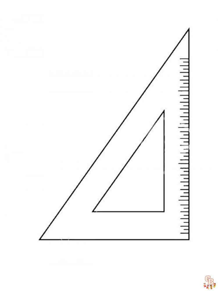 Triangle Coloring Pages 9