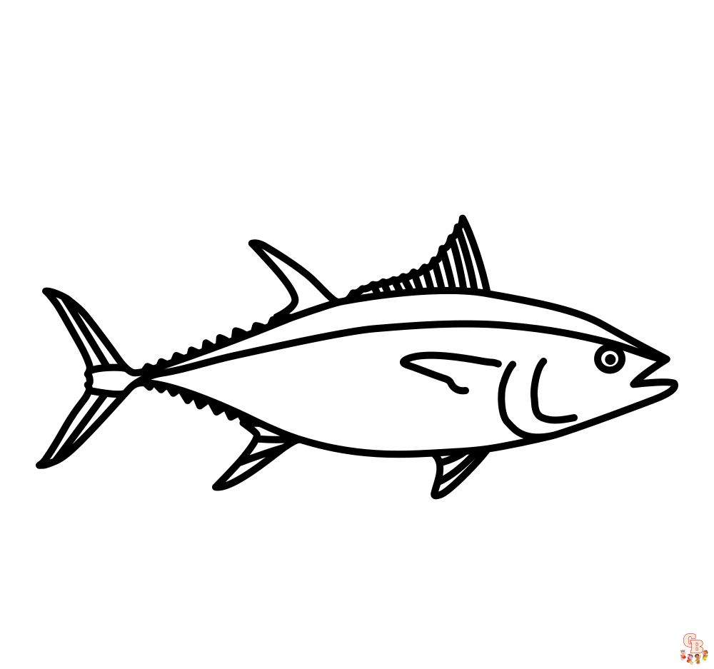 Kolorowanki z tuńczykiem 4