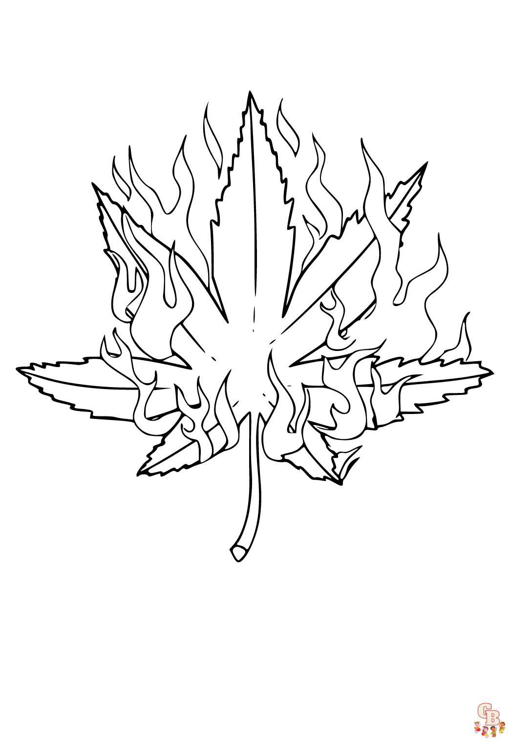 Weed Coloring Pages 3