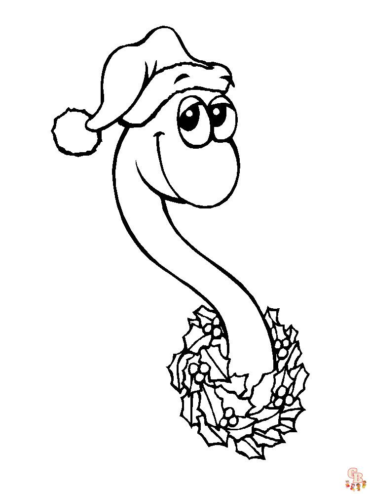 Worm Coloring Pages free 2
