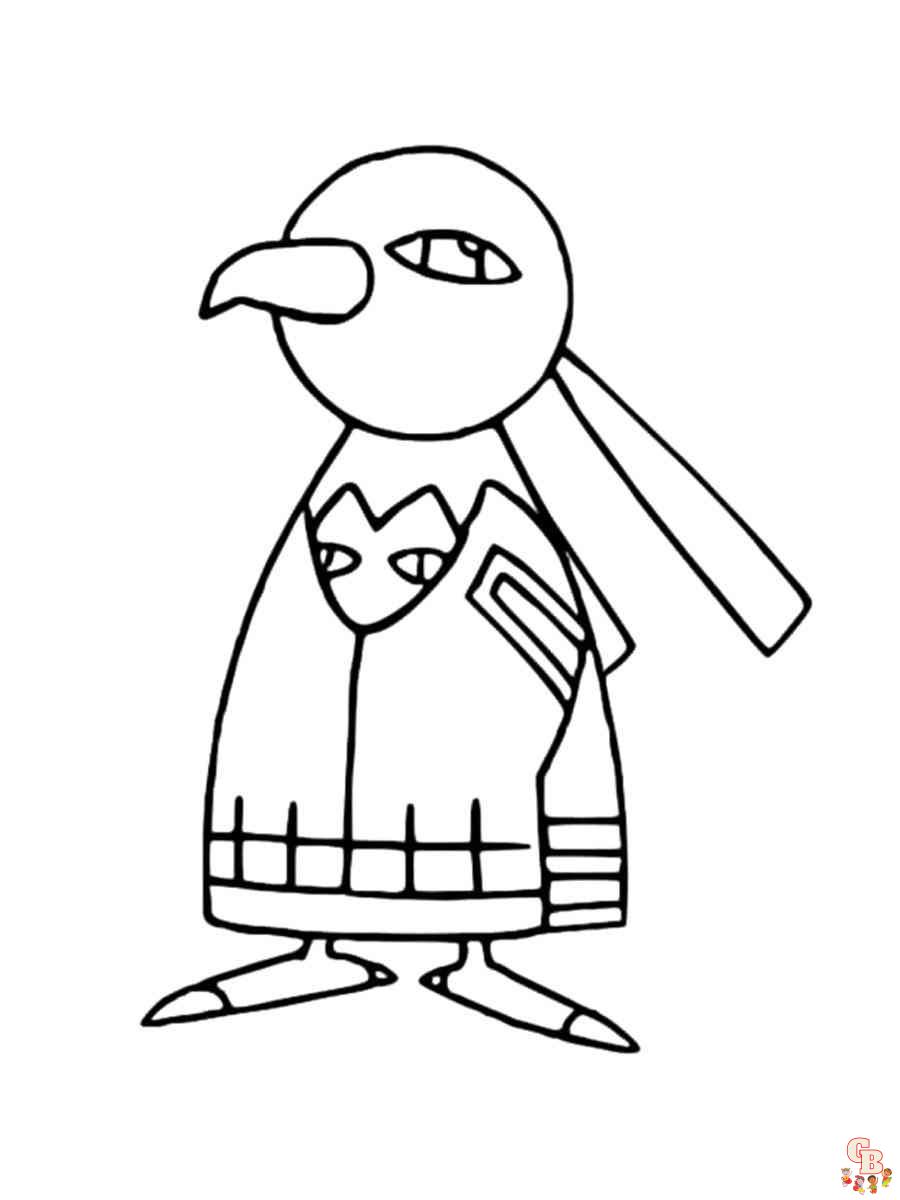 Xatu Coloring Pages 2