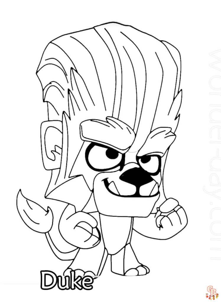 Zooba Coloring Pages 2