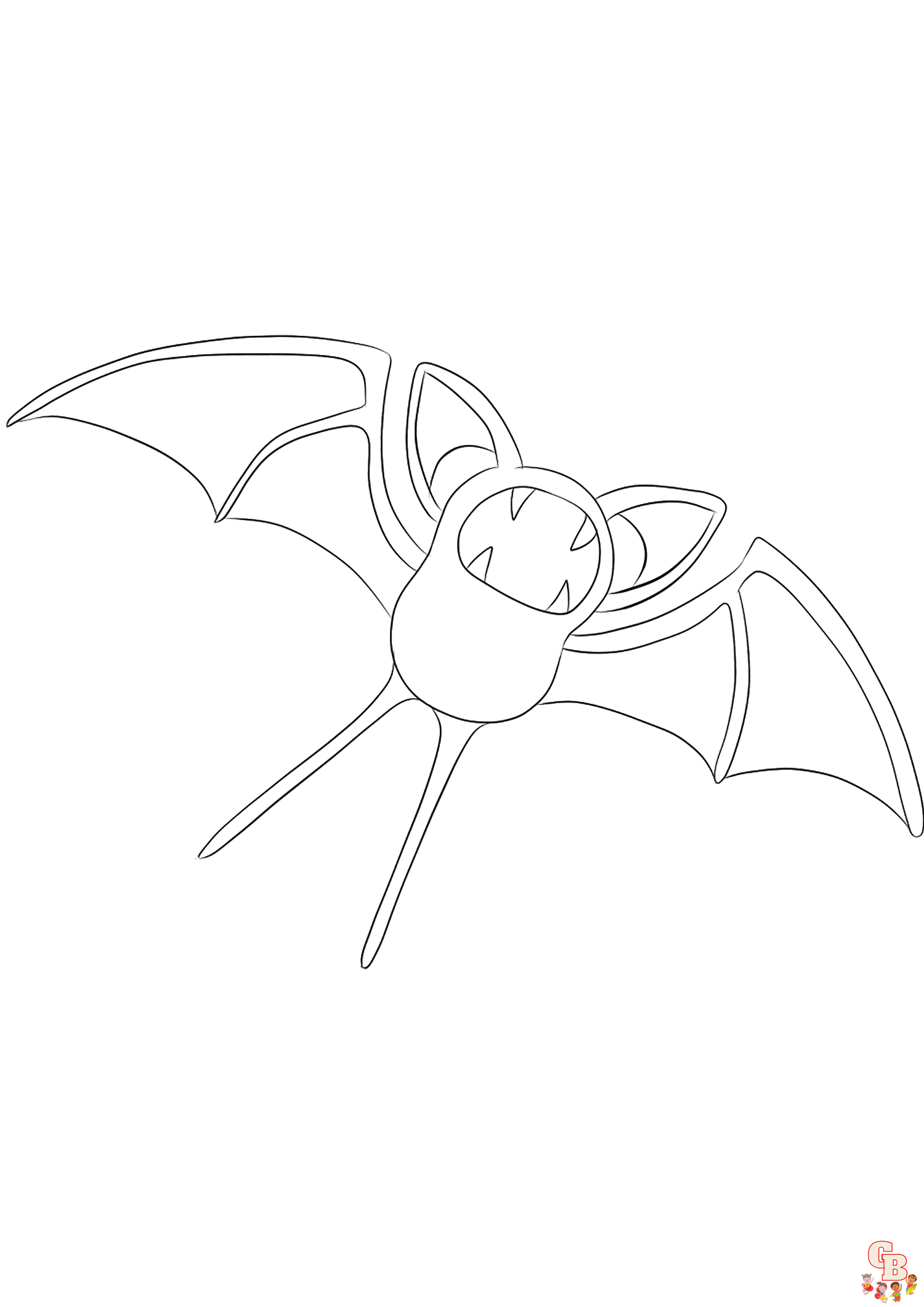 Zubat Gbcoloring