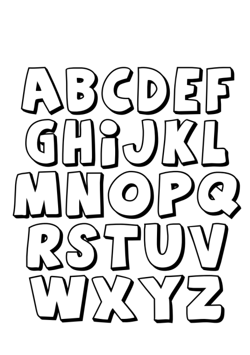 100+ Alphabet Coloring Pages: Printable, Free, and Easy to Color