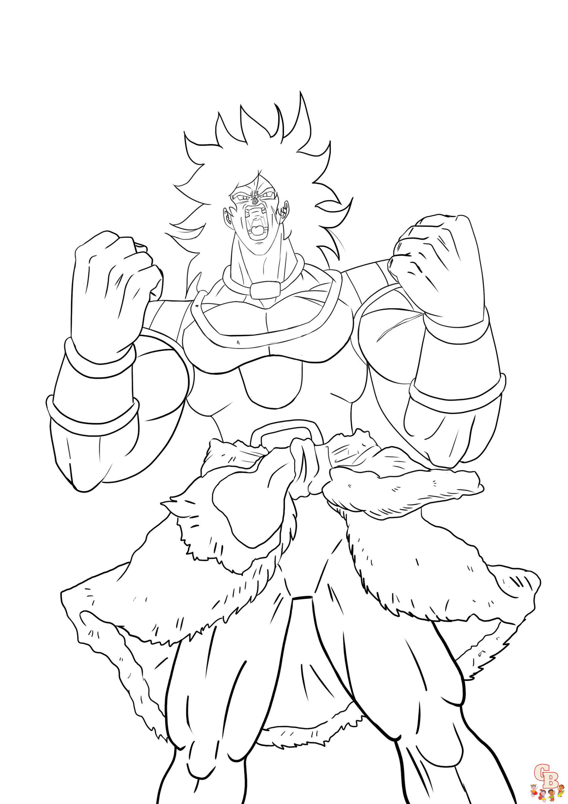 Dragon Ball Z Coloring Pages Broly Coloring Pages Cartoon My XXX Hot Girl