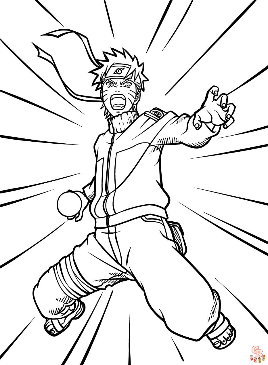 cool anime coloring pages