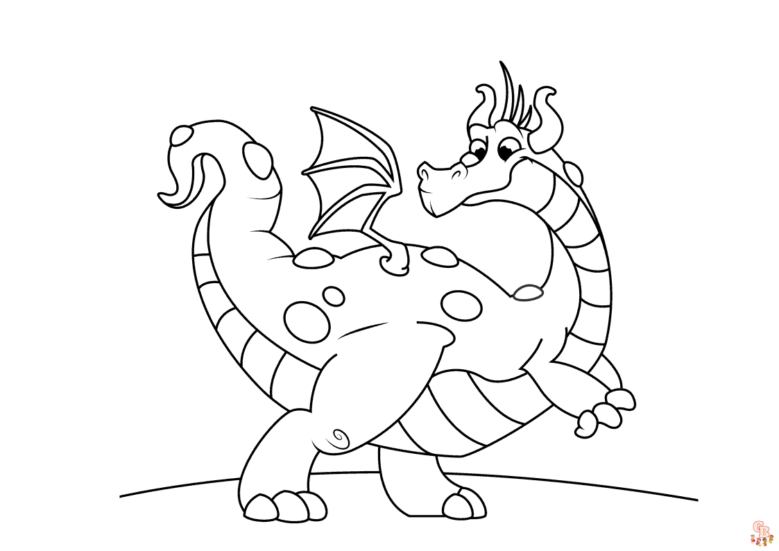 dragon mania legends coloring pages 2