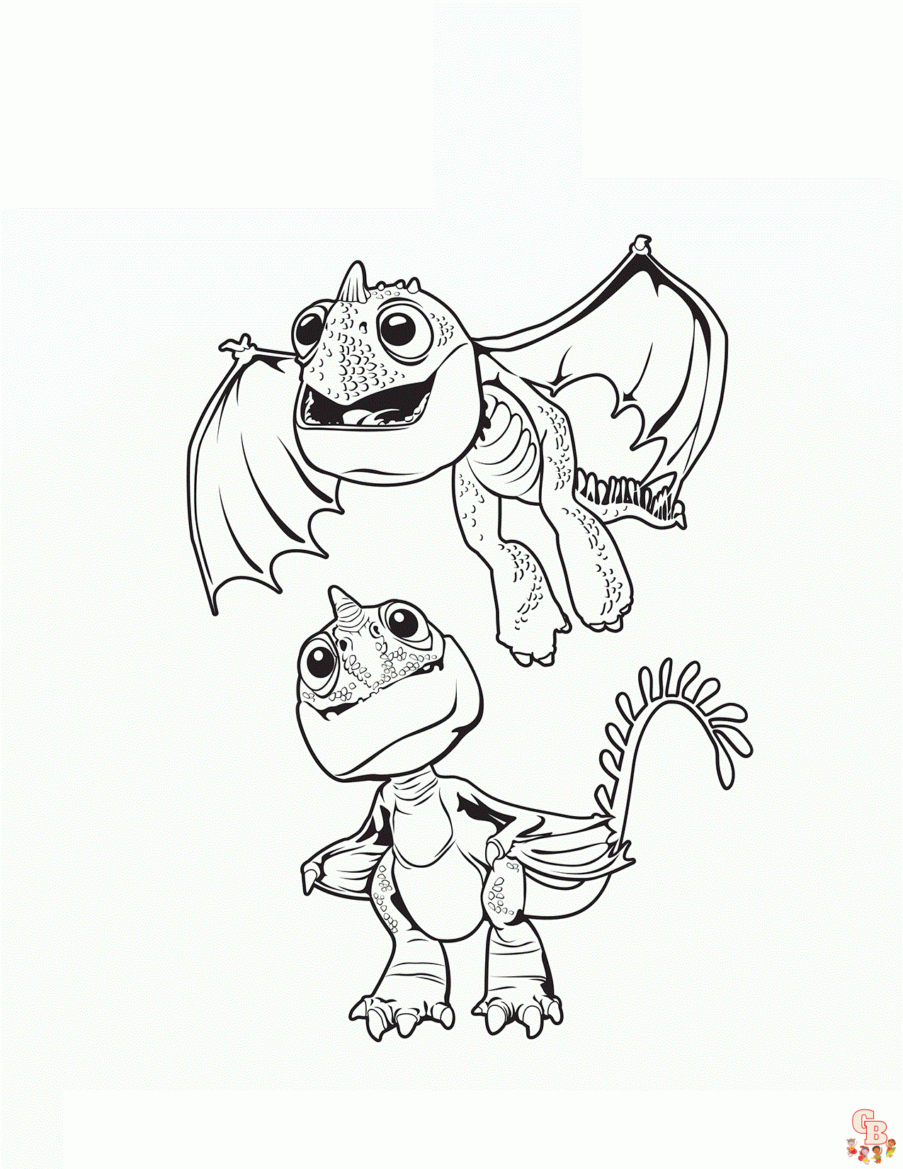 dragons rescue riders coloring pages 1