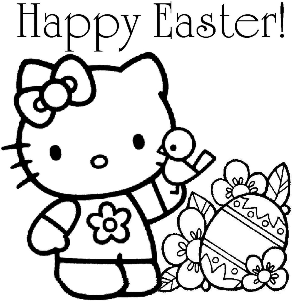 hello kitty and family coloring pages