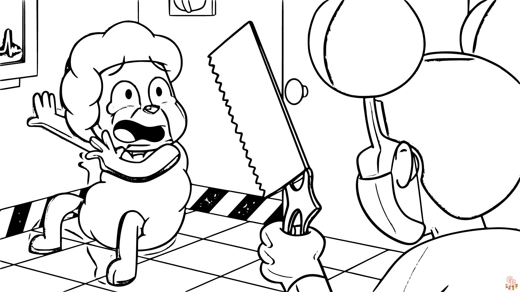 Amanda the Adventurer coloring pages to print
