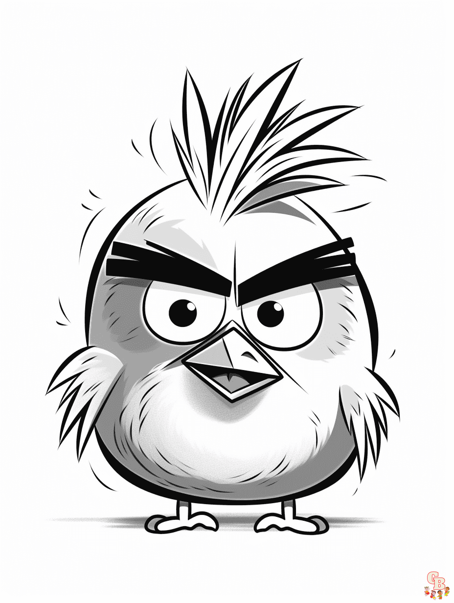 Angry Birds coloring pages free