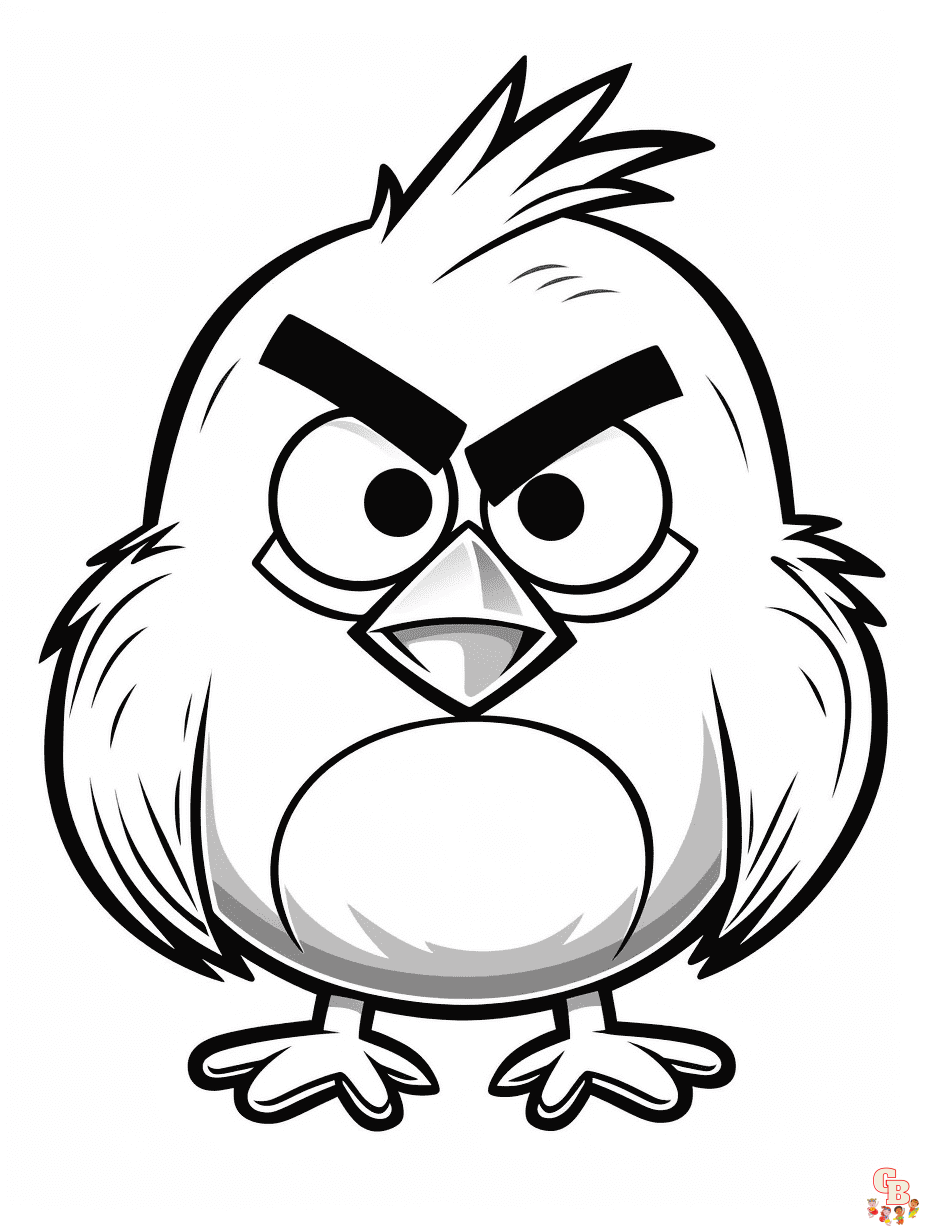 angry birds pigs coloring page