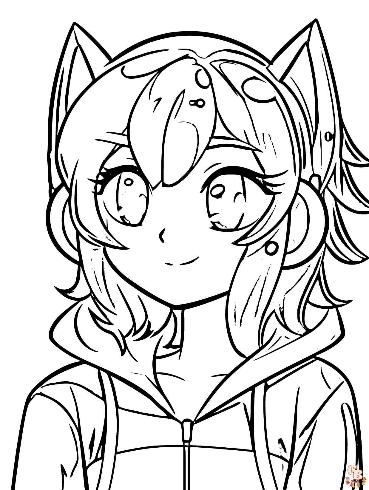 Aphmau Coloring Pages easy