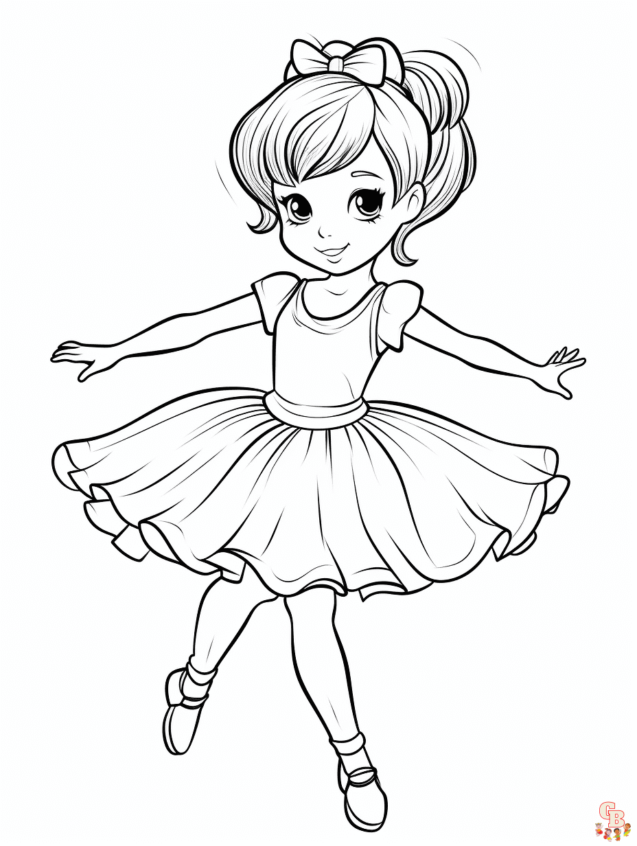 Ballerina Coloring Pages