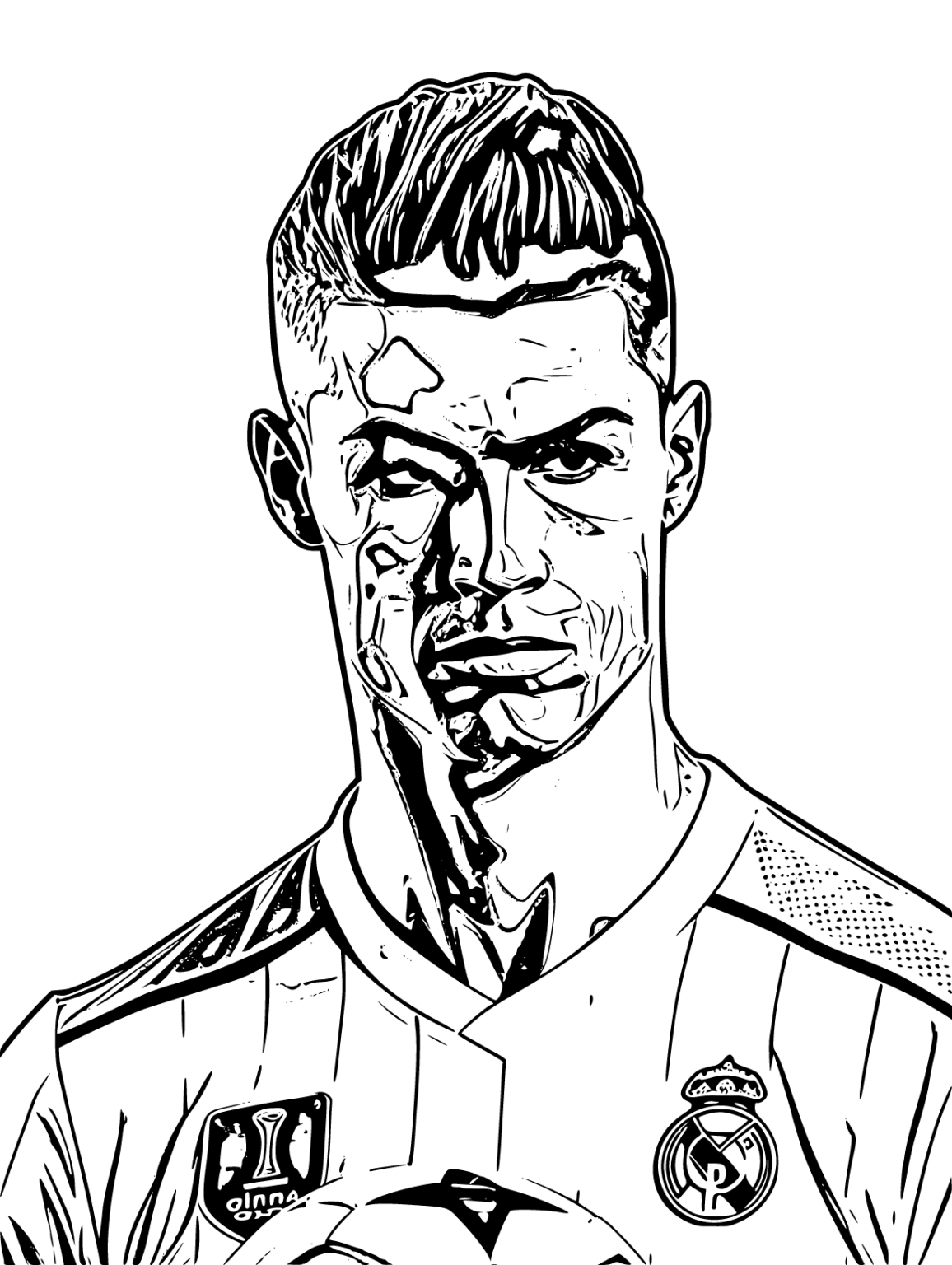 Free Printable Ronaldo Coloring Pages Free Printable Ronaldo Coloring Pages