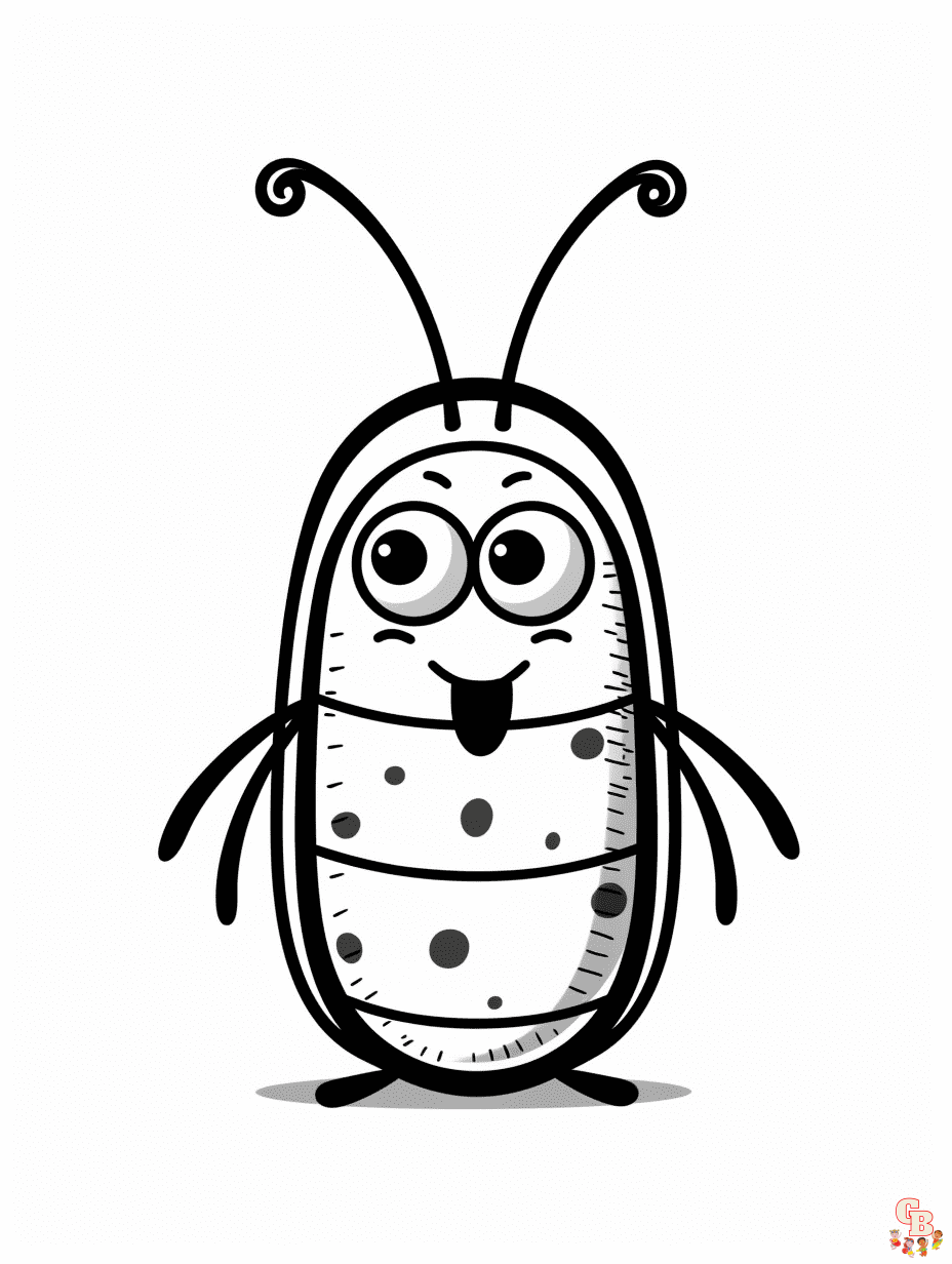 Bug Coloring Pages for kids