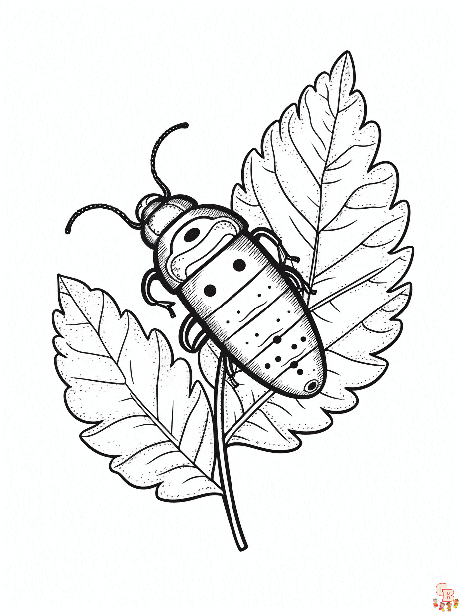 Bug Coloring Pages printable