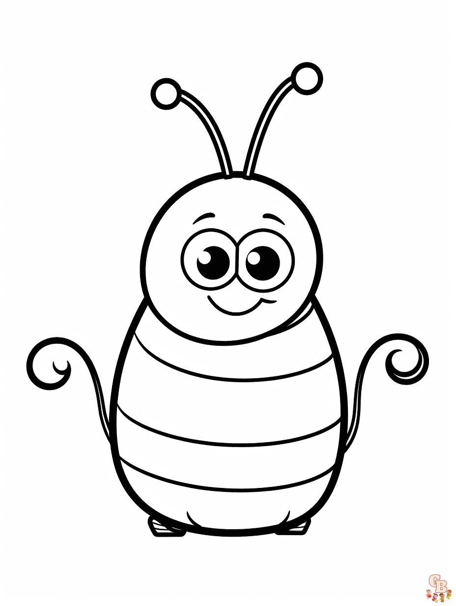 Bug Coloring Pages to print