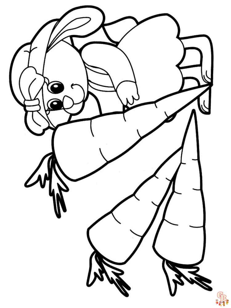 Cartoon Animals Coloring Pages free