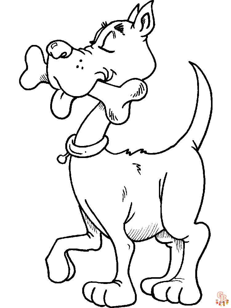 Cartoon Animals Coloring Pages 17