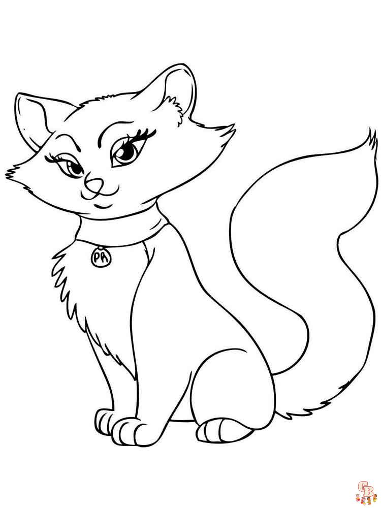 Cartoon Animals Coloring Pages 18