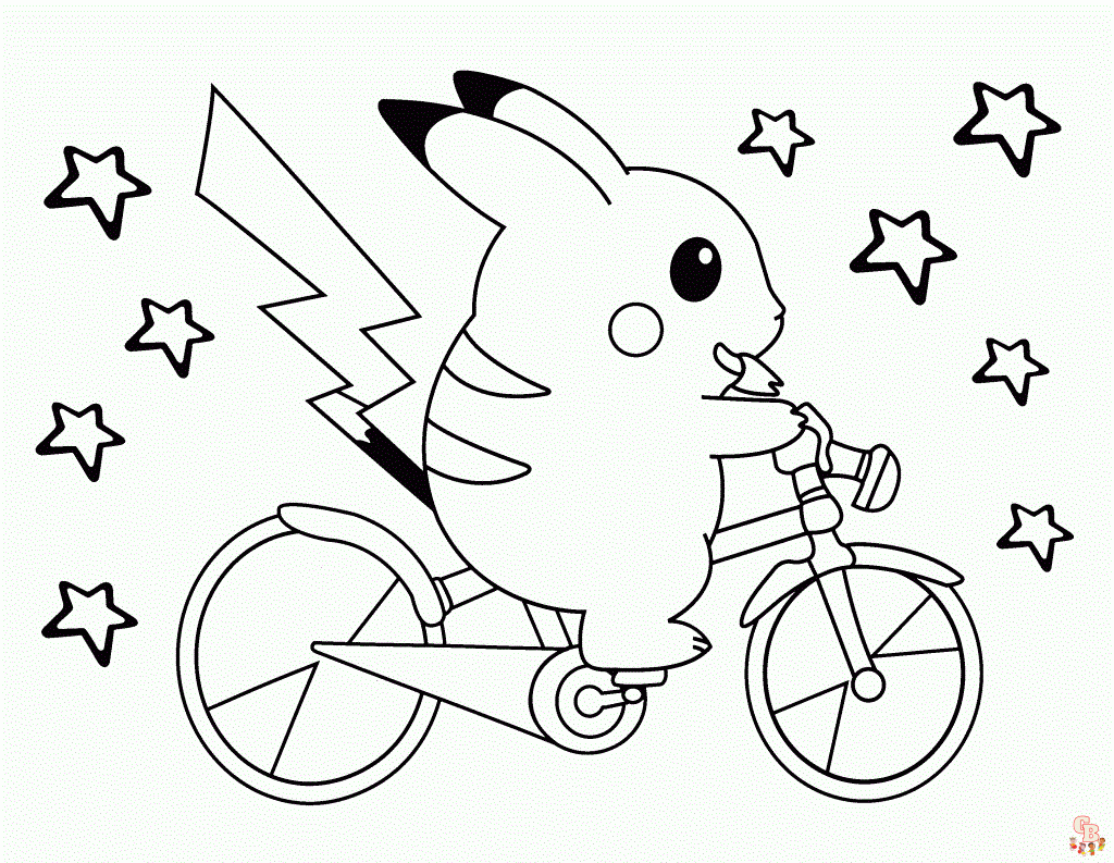 Cute Bicycle coloring pages printable free