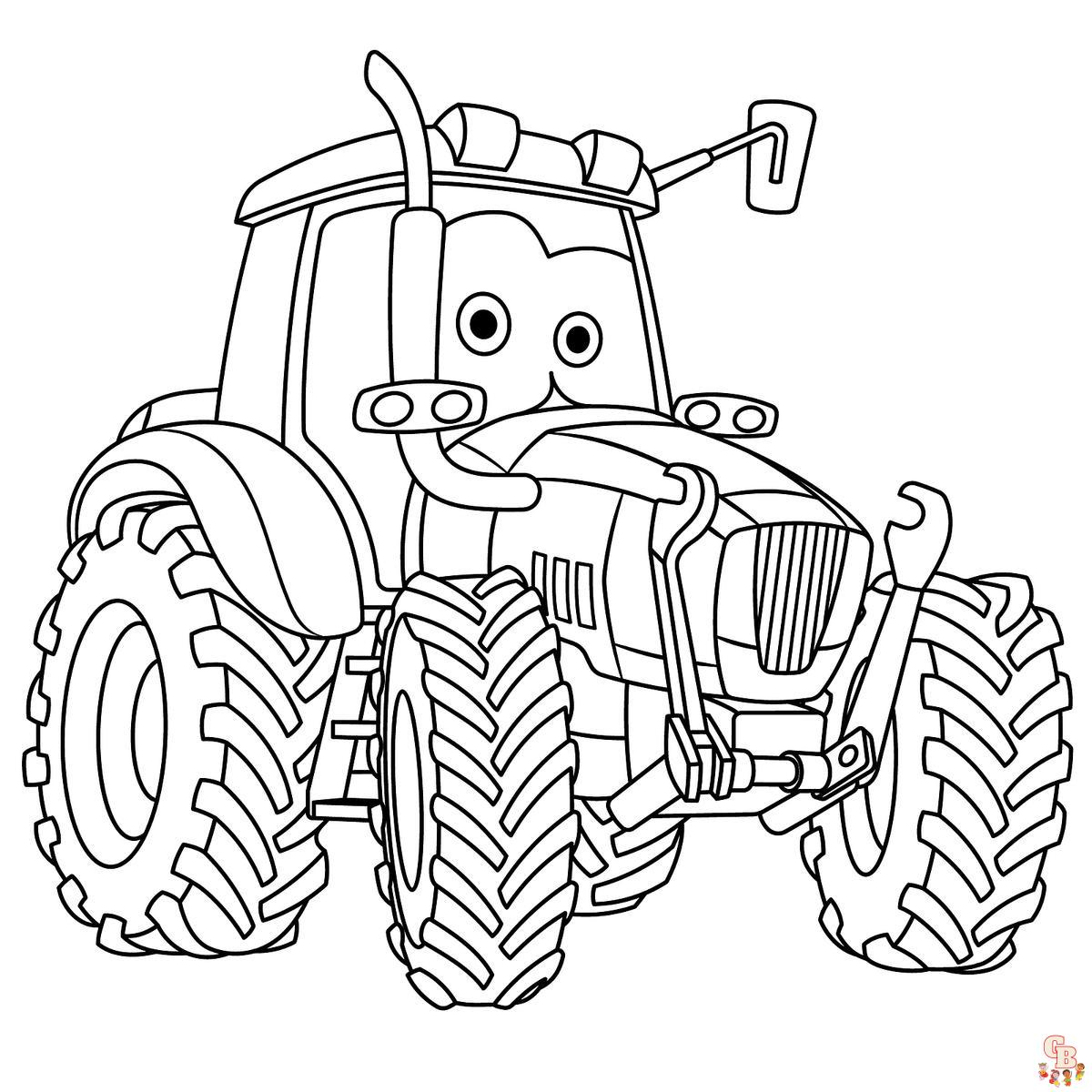 Cute Tow Mater coloring pages free 2