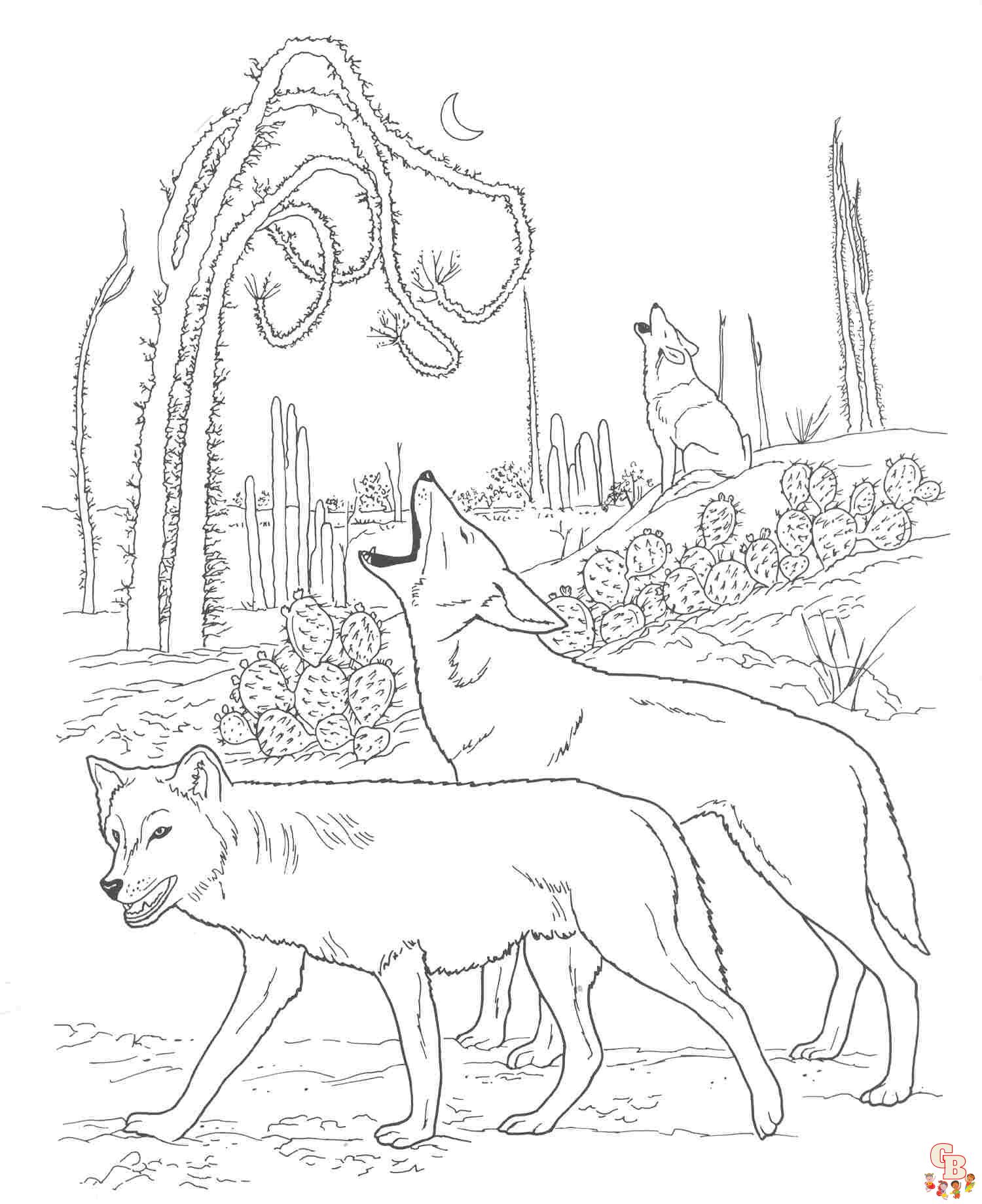 Desert Animals Coloring Pages06