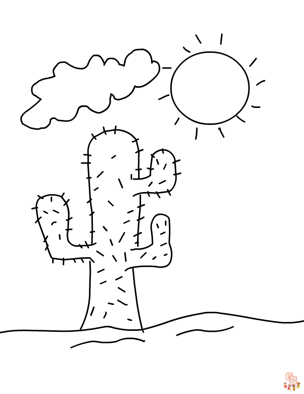Desert Animals Coloring Pages12