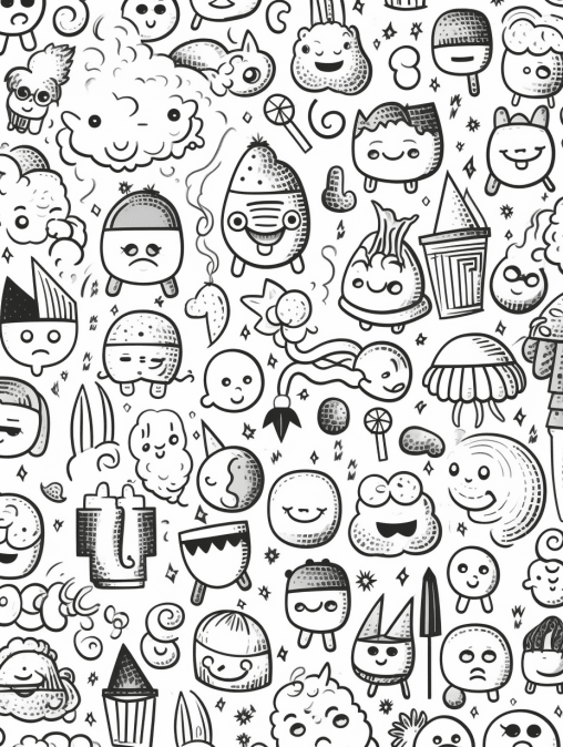 Discover the Joy of Doodle Coloring Pages: Unleash Your Creativity