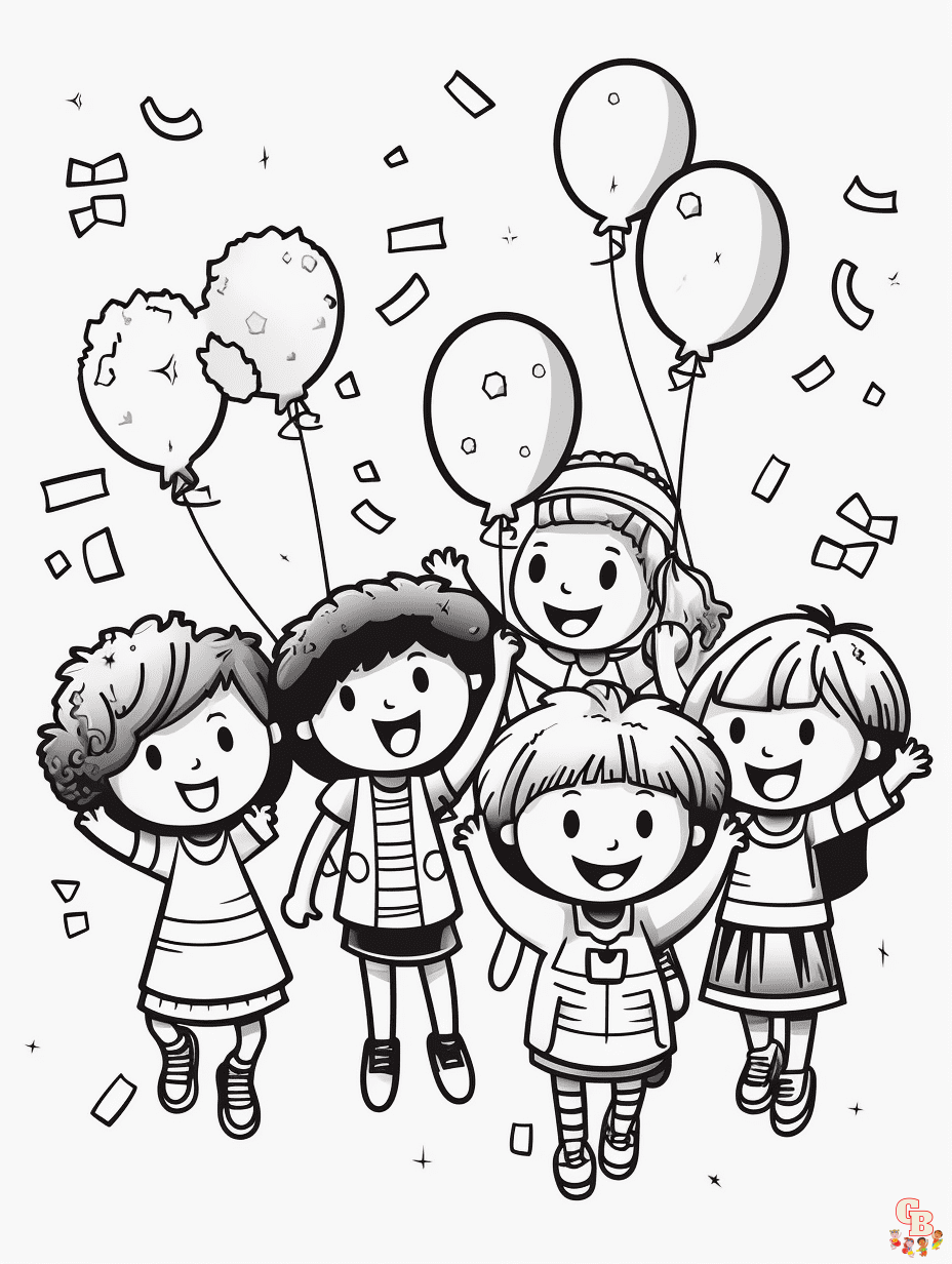 End of School Year coloring pages printable free