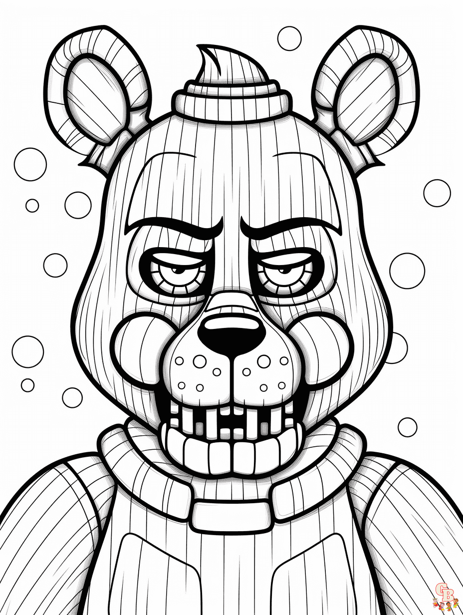 free to use ☆! in 2023  Club design, Cool easy drawings, Fnaf coloring  pages