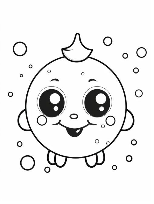 Fun and Free Bubbles Coloring Pages for Kids | Printable and Easy
