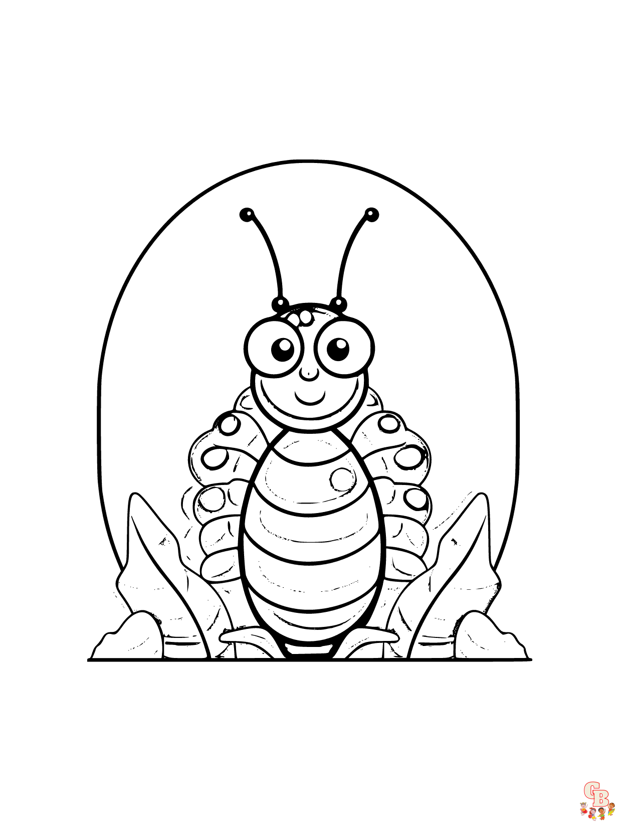 Free Caterpillar coloring pages for kids