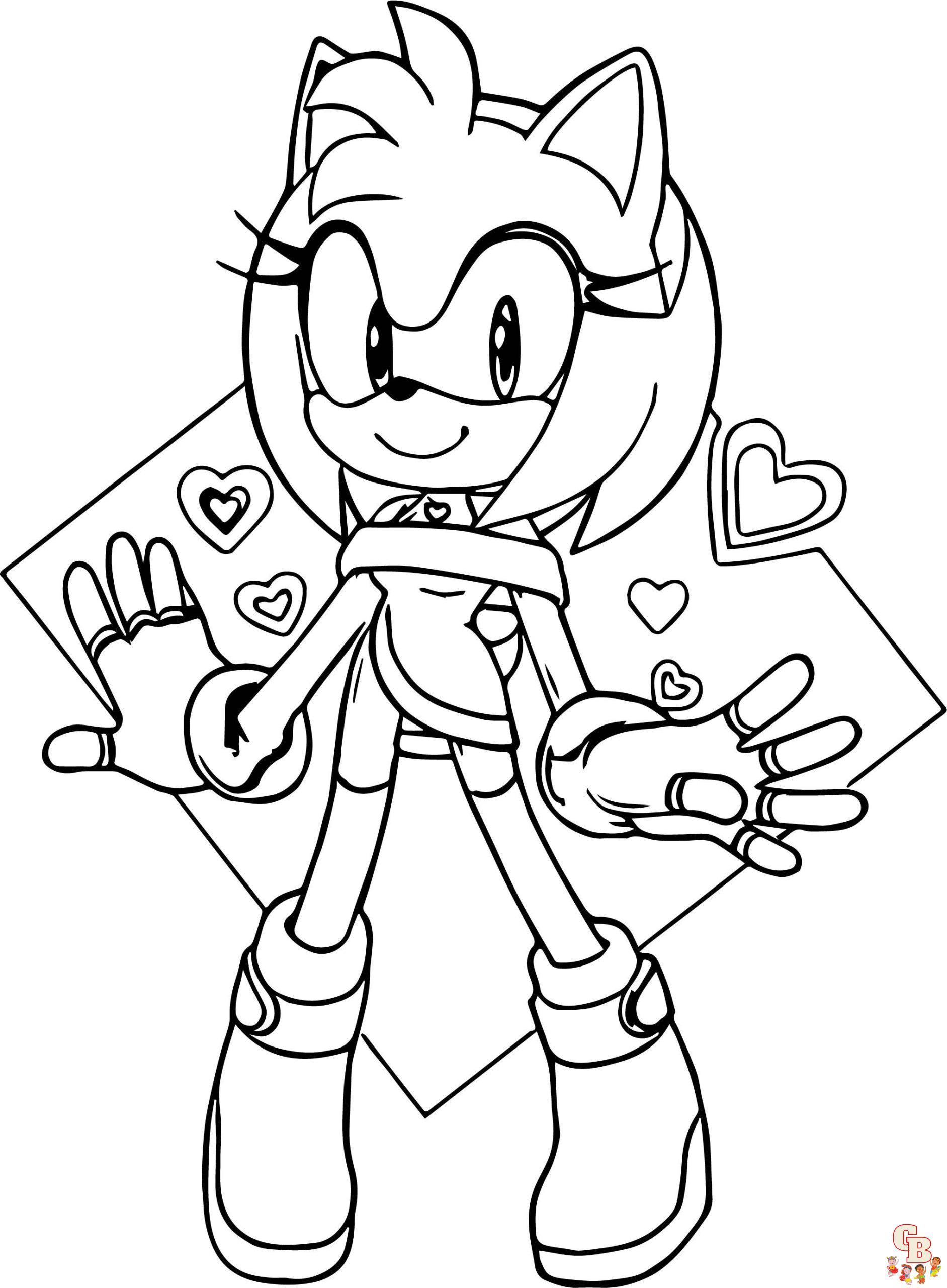 Amy Rose Say Sonic Coloring Page - Wecoloringpage.com in 2023  Pokemon  coloring pages, Pikachu coloring page, Coloring pages for boys