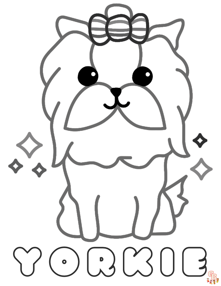 Free Cute Animals Squinkies coloring pages for kids