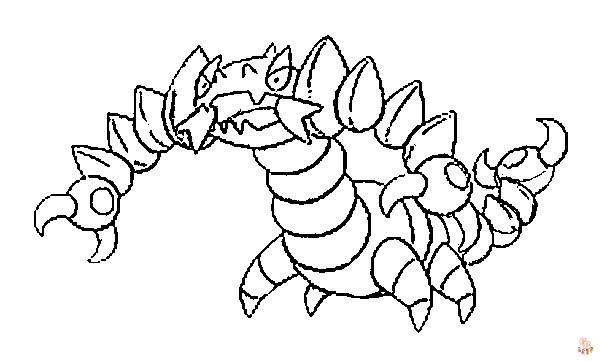 Desenhos para colorir de desenho do pokémon giratina para colorir  